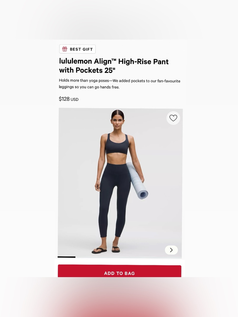 lulemon Align™ High-Rise Pant with Pockets 25”